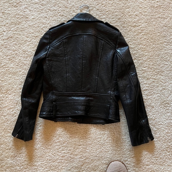 Theory Leather Jacket - Picture 3 of 4
